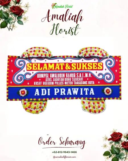 Papan Bunga Ucapan Selamat Donohudan